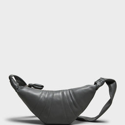 Lemaire - Small Croissant Bag in Smoked Pearl