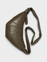Lemaire - Small Croissant Bag in Dark Khaki