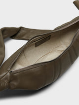 Lemaire - Small Croissant Bag in Dark Khaki