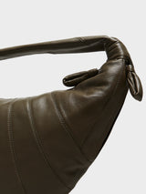 Lemaire - Fortune Croissant Bag in Dark Khaki