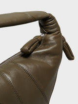 Lemaire - Fortune Croissant Bag in Dark Khaki