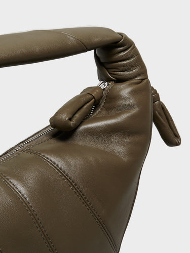 Lemaire - Fortune Croissant Bag in Dark Khaki