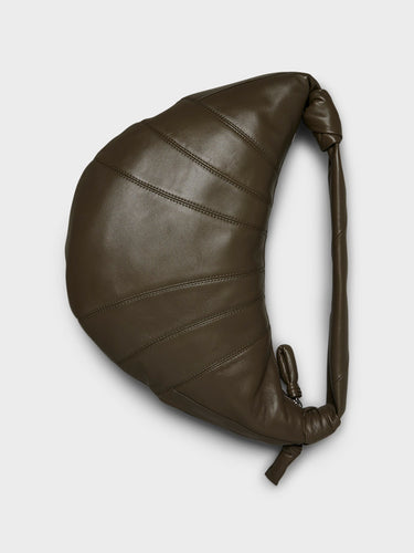 Lemaire - Fortune Croissant Bag in Dark Khaki