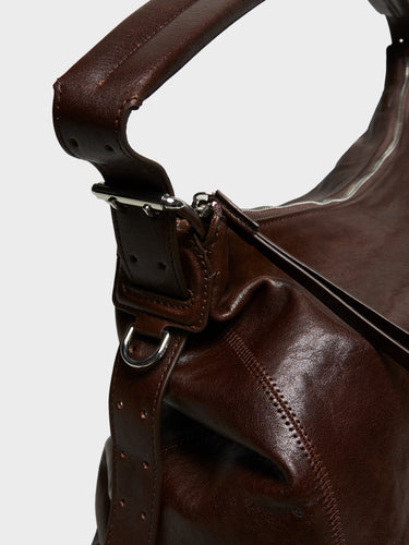 Lemaire - Belted Hobo Bag in Espresso