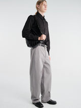 Lemaire - Small Croissant Bag in Black