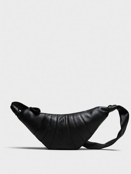 Black Small Croissant Bag | LEMAIRE
