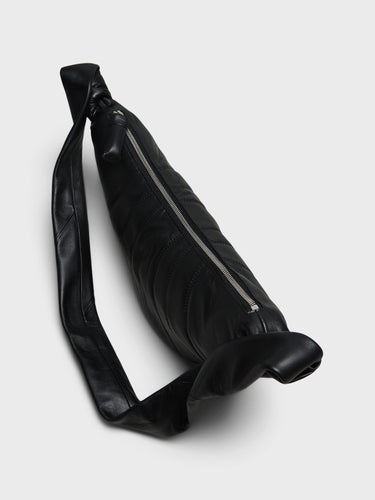 Lemaire - Medium Croissant Bag in Black