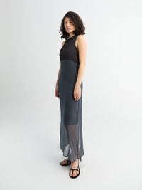Lemaire - Column Dress in Granite