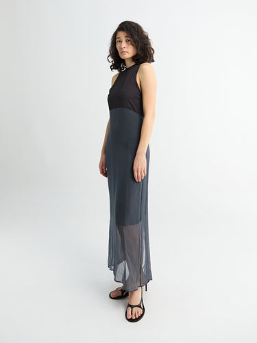 Lemaire - Column Dress in Granite