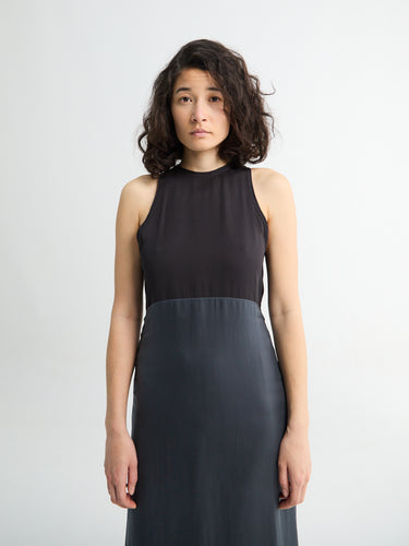 Lemaire - Column Dress in Granite