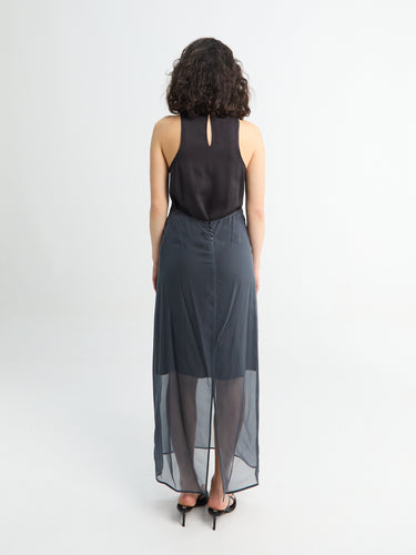 Lemaire - Column Dress in Granite
