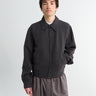 Lemaire - Short Blouson in Ash Black