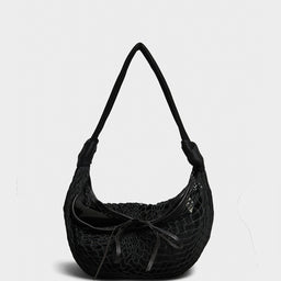 Lemaire - Fortune Croissant Filt Bag in Black