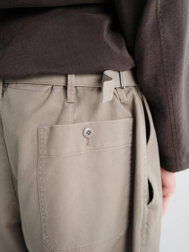 Lemaire - Tapered Pants in Taupe