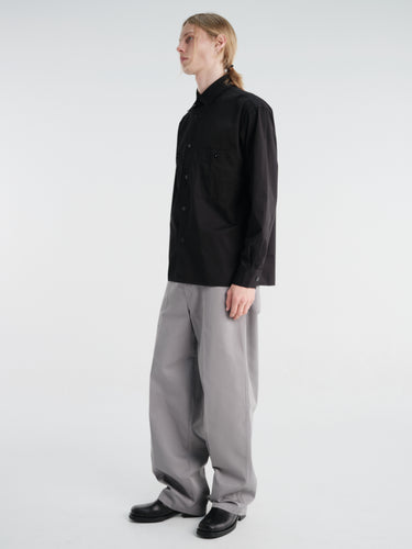 Lemaire - Two Pockets Shirt in Black