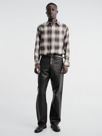 Lemaire - Straight Leg 5 Pockets in Licorice