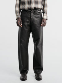 Lemaire - Straight Leg 5 Pockets in Licorice