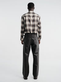 Lemaire - Straight Leg 5 Pockets in Licorice