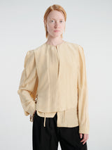 Lemaire - Two Layers Blouse in Custard