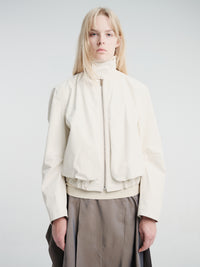 Lemaire - Zipped Blouson in Rice Paper