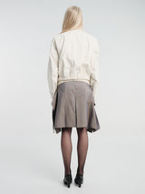 Lemaire - Pleated Skirt in Tonic Grey