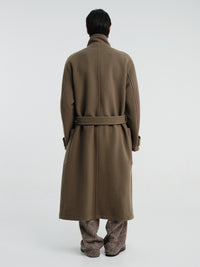 Lemaire - Wrap Coat in Thyme