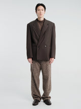 Lemaire - Double Breasted Jacket in Moss