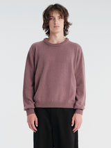Lemaire - Crew Neck Sweater in Mauve