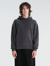 Lemaire - Hooded Sweater in Stone