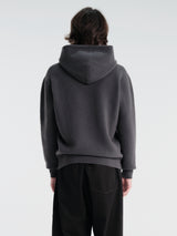 Lemaire - Hooded Sweater in Stone