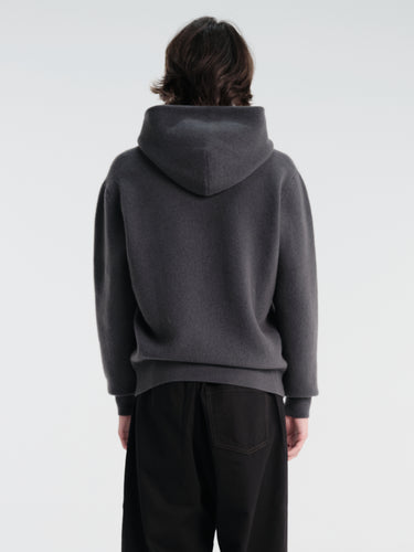 Lemaire - Hooded Sweater in Stone