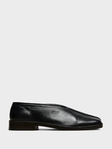Lemaire - Flat Piped Slippers in Black