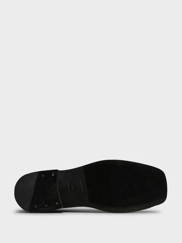 Lemaire - Flat Piped Slippers in Black