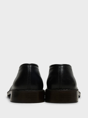 Lemaire - Flat Piped Slippers in Black