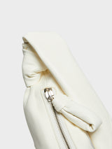 Lemaire - Medium Croissant Bag in White