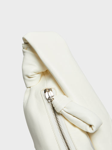 Lemaire - Medium Croissant Bag in White