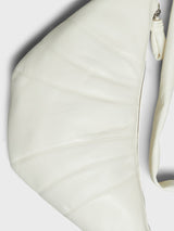 Lemaire - Medium Croissant Bag in White