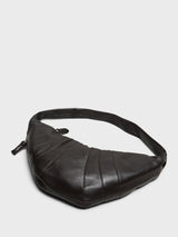 Lemaire - Large Croissant Bag in Dark Chocolate