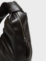 Lemaire - Large Croissant Bag in Dark Chocolate