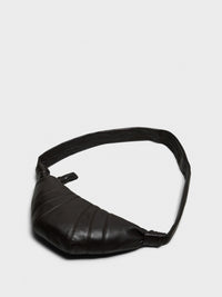 Lemaire - Small Croissant Bag in Dark Chocolate