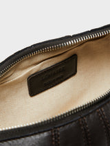 Lemaire - Small Croissant Bag in Dark Chocolate