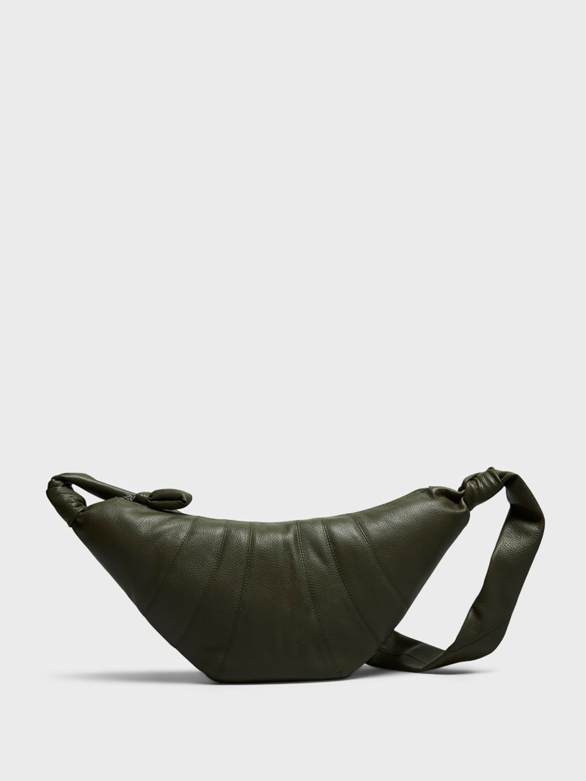 Lemaire - Medium Croissant Bag in Dark Moss