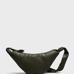 Lemaire - Medium Croissant Bag in Dark Moss