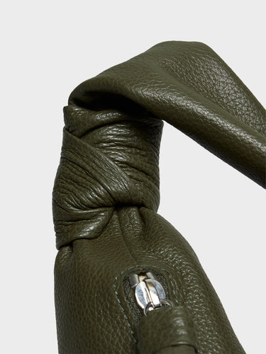 Lemaire - Medium Croissant Bag in Dark Moss