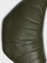 Lemaire - Medium Croissant Bag in Dark Moss