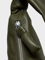 Lemaire - Medium Croissant Bag in Dark Moss