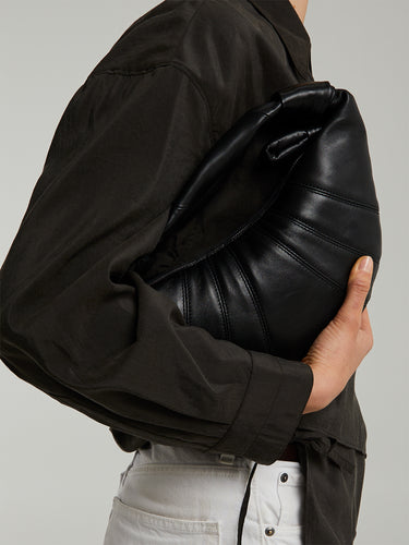 Lemaire - Mini Fortune Croissant Bag in Black
