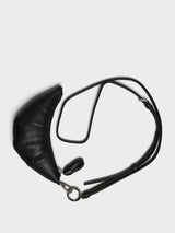 Lemaire - Crossbody Croissant Coin Bag in Black