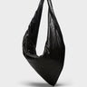 Lemaire - Scarf Bag in Black and Dark Chocolate