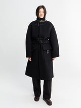 Lemaire - Duffle Coat in Black
